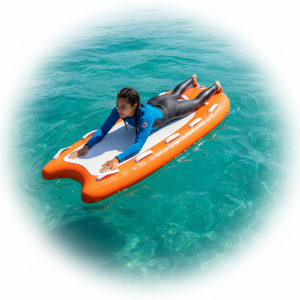 Надувные сани для гидроцикла для буксировки людей и багажа