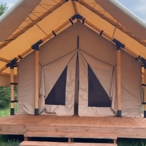 Дом-палатка для глэмпинга 5х4,5м (Сафари-тент)